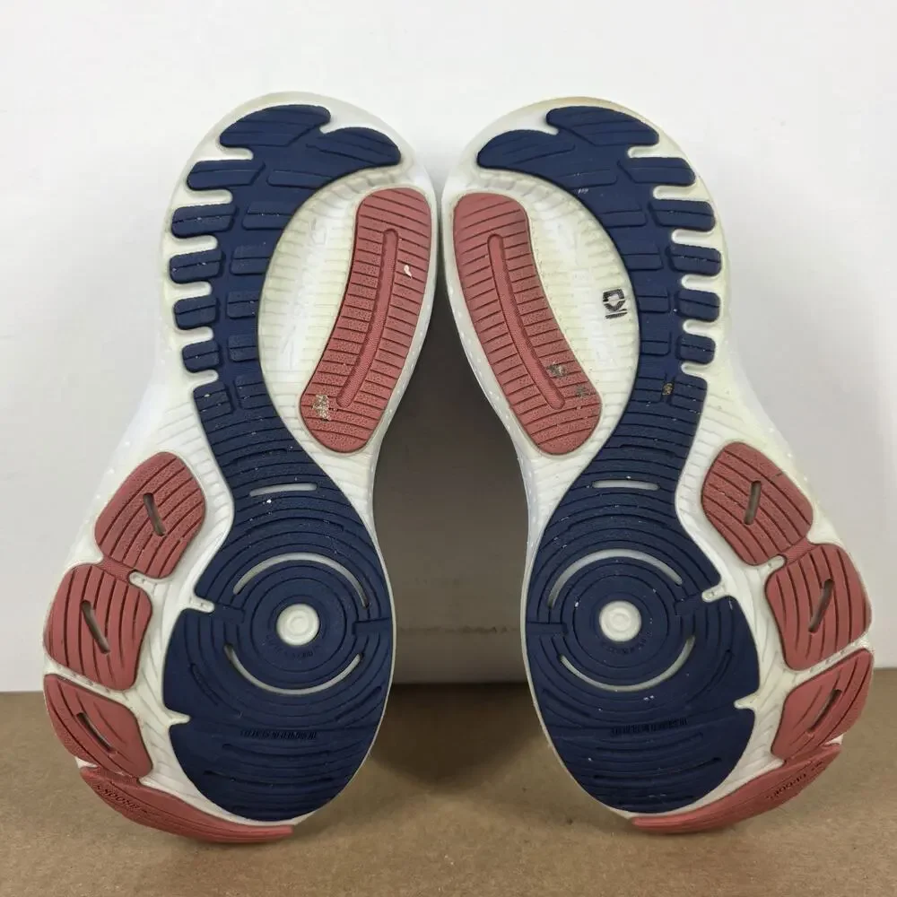 Brooks Glycerin 21 Blue Icy Pink Womens Blue Size 9 Running Shoes 1204091B496